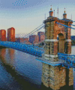 Cincinnati Bridge Diamond Paintings