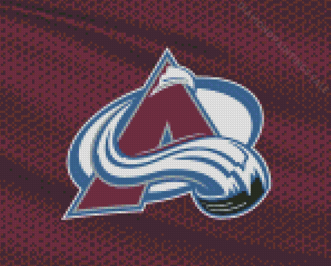 Colorado Avalanche Logo Diamond Paintings