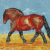 Draft Horse Art Diamond Paintings