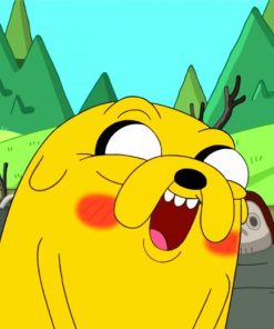 Funny Jake The Dog Adventure Time Diamond Painting