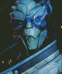 Garrus Vakarian Game Character Diamond Paintings