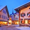 Germany Oberammergau In Snow Diamond Painting