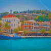 Greece Nafplio City Diamond Paintings