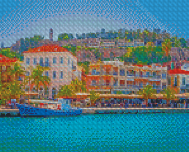 Greece Nafplio City Diamond Paintings