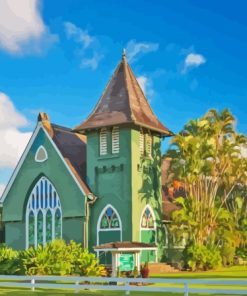 Hanalei Bay House Diamond Painting