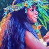 Hawaiian Lady Diamond Painting