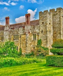Hever Castle In Kent England Diamond Painting