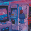 Illustration Arcade Game Diamond Paintings