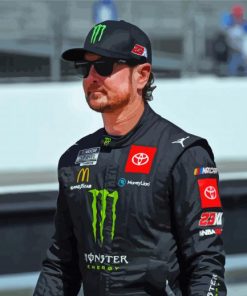 Kurt Busch Auto Racing Driver Diamond Painting