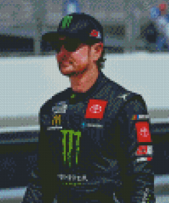 Kurt Busch Auto Racing Driver Diamond Paintings