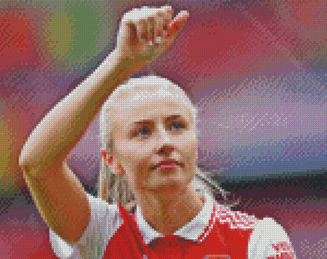 Leah Williamson Arsenal Football Player Diamond Paintings