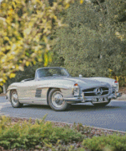 Mercedes 300 SL Diamond Paintings