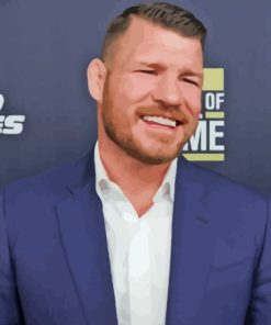 Michael Bisping Champion Diamond Painting