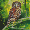 Morepork Bird Diamond Paintings