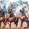 Moroccan Horse Show Diamond Painting