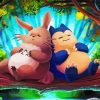 My Neighbor Totoro Snorlax Diamond Painting