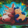 My Neighbor Totoro Snorlax Diamond Paintings