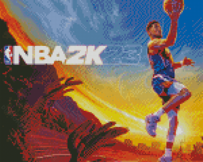 NBA 2k Game Diamond Paintings