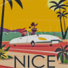 Nice French Riviera Poster Diamond Paintings