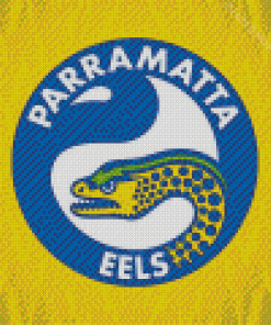 Parramatta Eels Rugby Logo Art Diamond Paintings