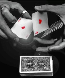 Playing Poker Cards Photography Diamond Painting