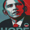 Pop Art Barack Poster Diamond Paintings