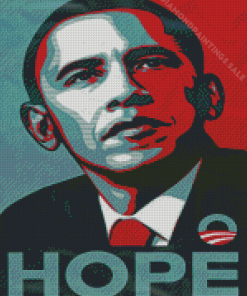 Pop Art Barack Poster Diamond Paintings