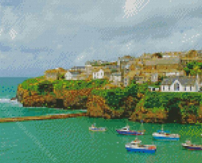 Port Isaac Cornwall Diamond Paintings