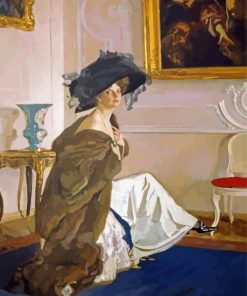 Princess Olga Portrait Serov Diamond Painting