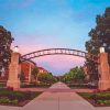 Purdue University At Sunset Diamond Painting