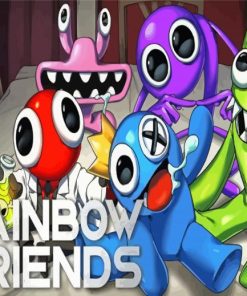 Rainbow Friends Animation Diamond Painting