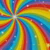 Rainbow Swirl Diamond Paintings