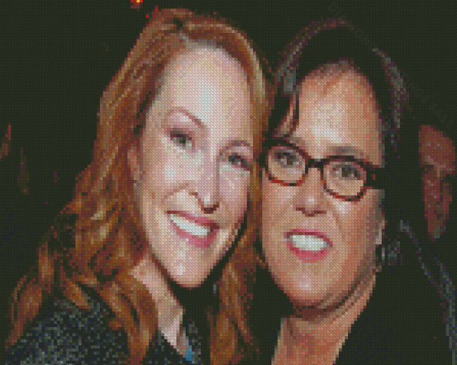 Rosie Odonnell And Michelle Rounds Diamond Paintings