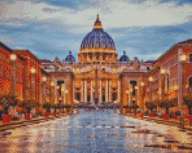 Saint Peter's Basilica Diamond Paintings