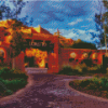 Santa Fe New Mexico Buildings Diamond Paintings