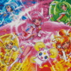 Smile PreCure Characters Diamond Paintings