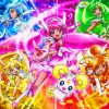 Smile PreCure Characters Diamond Painting