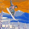 Snowboarding Diamond Painting