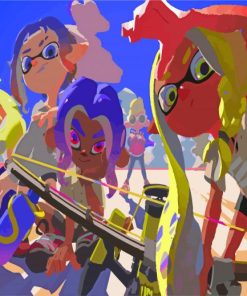 Splatoon 3 Game Diamond Painting