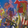 Splatoon 3 Game Diamond Paintings