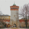 St Florians Gate Historical Place Poland Diamond Paintings