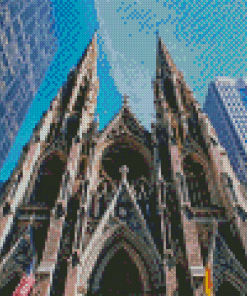St Patrick's Cathedral New York Diamond Paintings