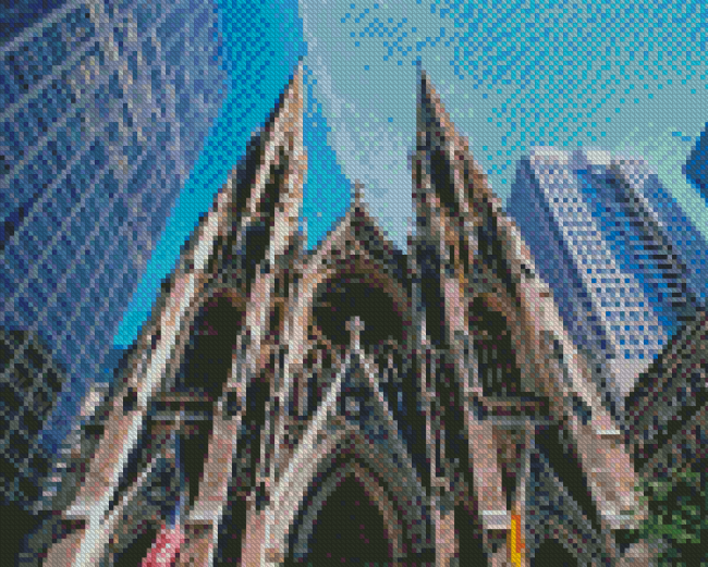 St Patrick's Cathedral New York Diamond Paintings