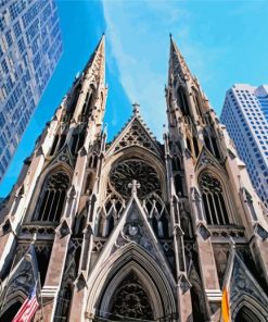 St Patrick's Cathedral New York Diamond Painting