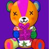 Stitches Bear Animal Crossing Game Diamond Painting