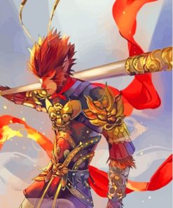 Sun Wukong Monkey Diamond Painting