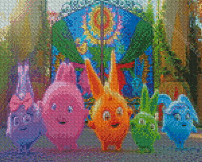 Sunny Bunnies Animation Diamond Paintings