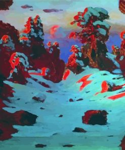 Sunset Effect Kuindzhi Diamond Painting