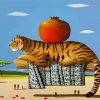 Surrealist Animal Tiger Diamond Painting