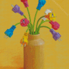 Surrealist Flowers Vase Diamond Paintings